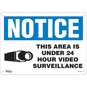 "24 Hour Surveillance" Sign - 010-LVJO768