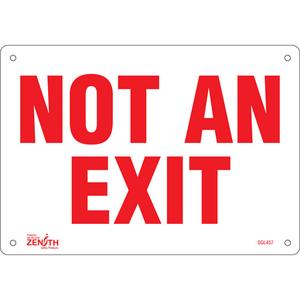 "Not An Exit" Sign - 010-LVJO780