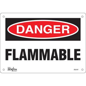 "Flammable" Sign - 010-LVJO870
