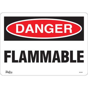 "Flammable" Sign - 010-LVJO871