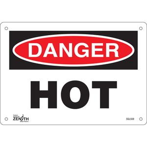 "Danger Hot" Sign - 010-LVJO882
