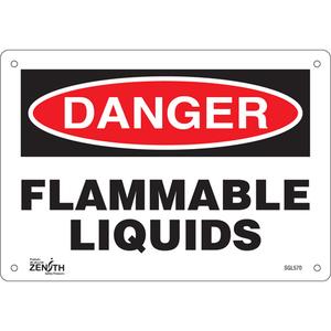"Flammable Liquids" Sign - 010-LVJO803