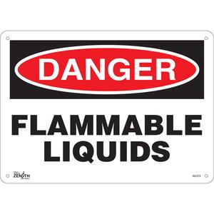 "Flammable Liquids" Sign - 010-LVJO807