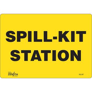 "Spill Kit Station" Sign - 010-LVJO810