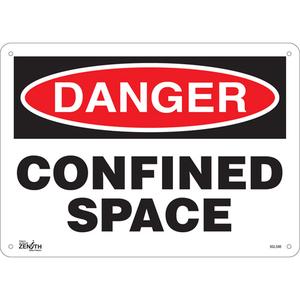 "Confined Space" Sign - 010-LVJO821