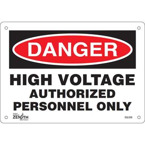 "Authorized Personnel Only" Sign - 010-LVJO969