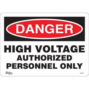 "Authorized Personnel Only" Sign - 010-LVJO961