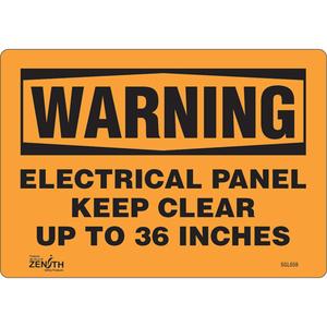 "Electrical Panel" Sign - 010-LVJO982