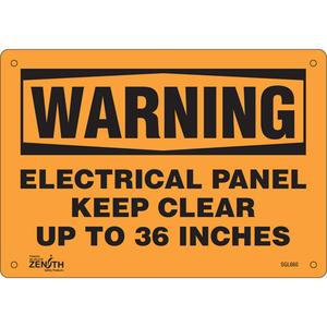 "Electrical Panel" Sign - 010-LVJO993
