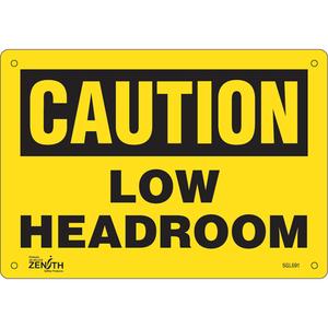"Low Headroom" Sign - 010-LVJO924