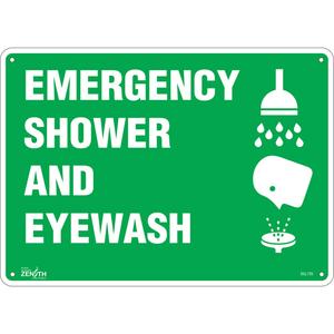 "Emergency Shower And Eyewash" Sign - 010-LVJO038