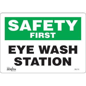 "Eye Wash Station" Sign - 010-LVJO046
