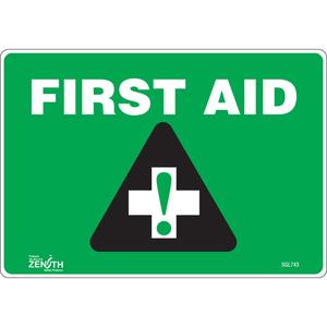 "First Aid" Sign - 010-LVJO076