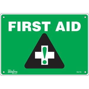 "First Aid" Sign - 010-LVJO078