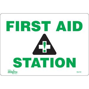 "First Aid Station" Sign - 010-LVJO094