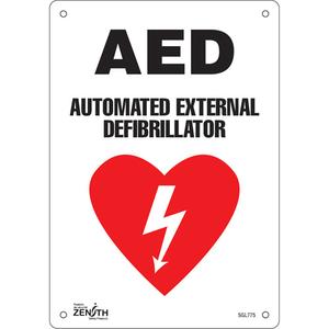 "AED Automated External Defibrillator" Sign - 010-LVJO008