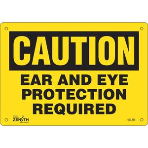 "Ear And Eye Protection" Sign - 010-LVJO118