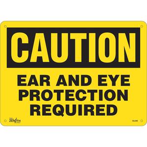 "Ear And Eye Protection" Sign - 010-LVJO111