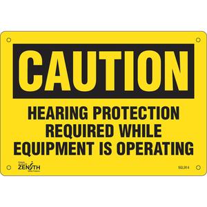 "Hearing Protection Required" Noise Hazard Sign - 010-LVJO247