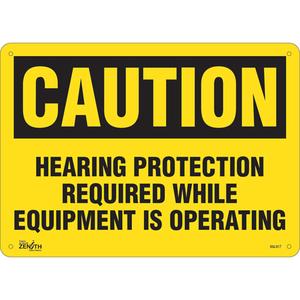 "Hearing Protection Required" Noise Hazard Sign - 010-LVJO240