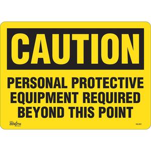 "Personal Protective Equipment Required" Sign - 010-LVJO255