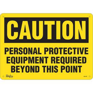 "Personal Protective Equipment Required" Sign - 010-LVJO256