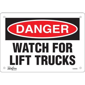 "Watch For Lift Trucks" Sign - 010-LVJP339