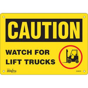 "Watch For Lift Trucks" Sign - 010-LVJP369