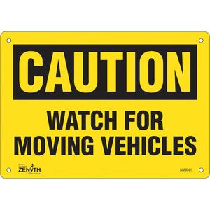 "Watch For Moving Vehicles" Sign - 010-LVJP374