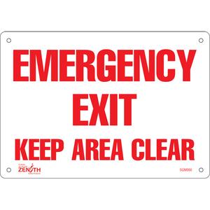 "Emergency Exit" Sign - 010-LVJP399