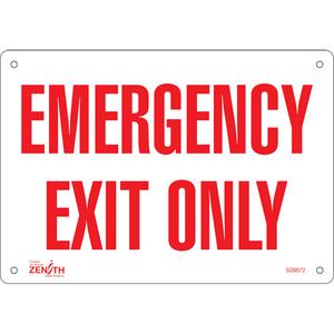 "Emergency Exit" Sign - 010-LVJP305