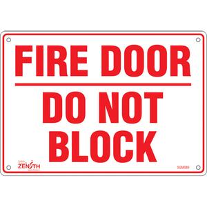 "Fire Door" Sign - 010-LVJP312