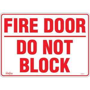 "Fire Door" Sign - 010-LVJP324