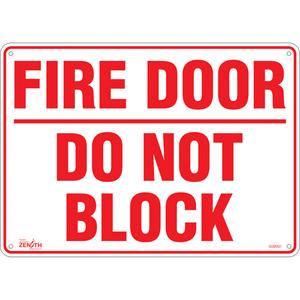 "Fire Door" Sign - 010-LVJP325
