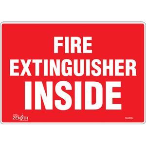 "Fire Extinguisher Inside" Sign - 010-LVJP327