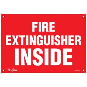 "Fire Extinguisher Inside" Sign - 010-LVJP328