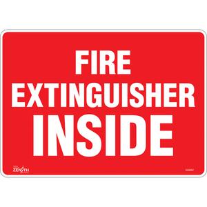 "Fire Extinguisher Inside" Sign - 010-LVJP320