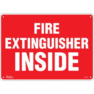 "Fire Extinguisher Inside" Sign - 010-LVJP322