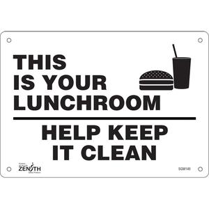 "This Is Your Lunchroom" Sign - 010-LVJP473