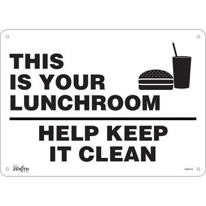 "This Is Your Lunchroom" Sign - 010-LVJP477