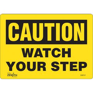 "Watch Your Step" Sign - 010-LVJP480