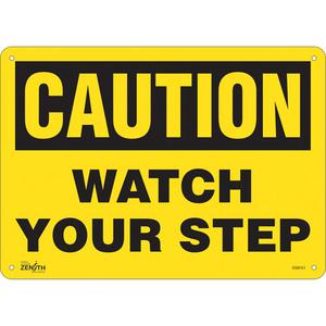 "Watch Your Step" Sign - 010-LVJP494