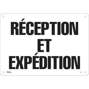 "Réception et Expédition" Sign - 010-LVJP401