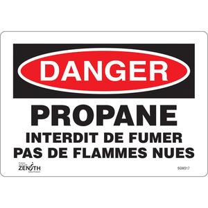 "Propane - Interdit De Fumer" Sign - 010-LVJP640