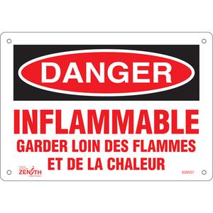 "Garder Loin Des Flammes" Sign - 010-LVJP660