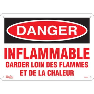 "Garder Loin Des Flammes" Sign - 010-LVJP662