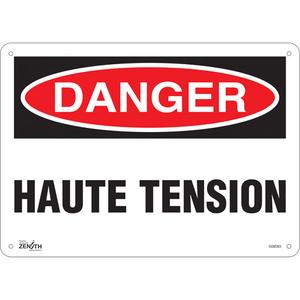"Haute Tension" Sign - 010-LVJP626