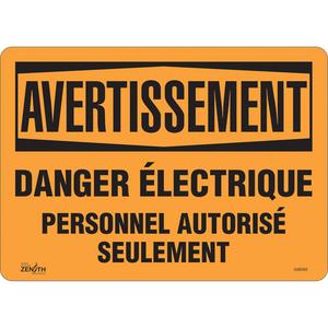 "Danger Électrique" Sign - 010-LVJP621