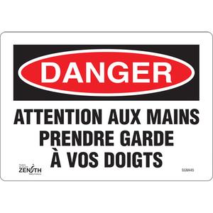 "Prendre Garde À Vos Doigts" Sign - 010-LVJP778