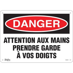 "Prendre Garde À Vos Doigts" Sign - 010-LVJP772